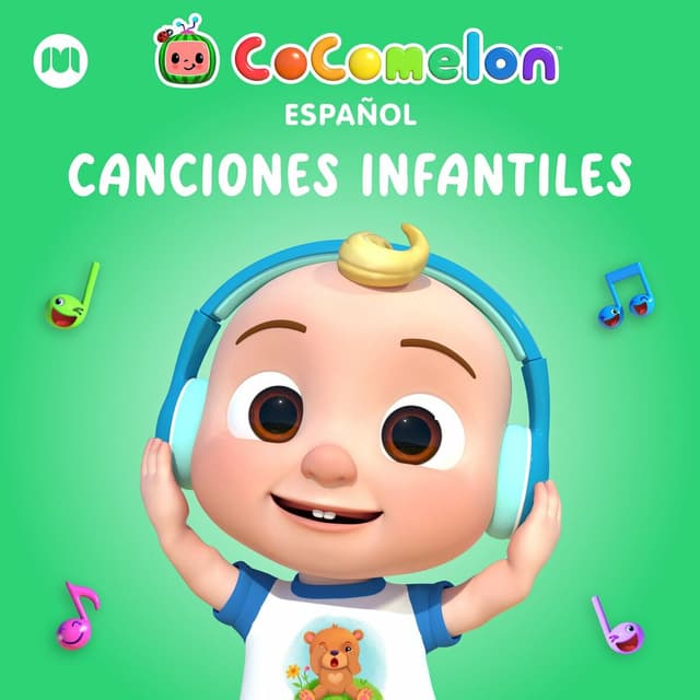 Album cover art for Canciones Infantiles con CoComelon
