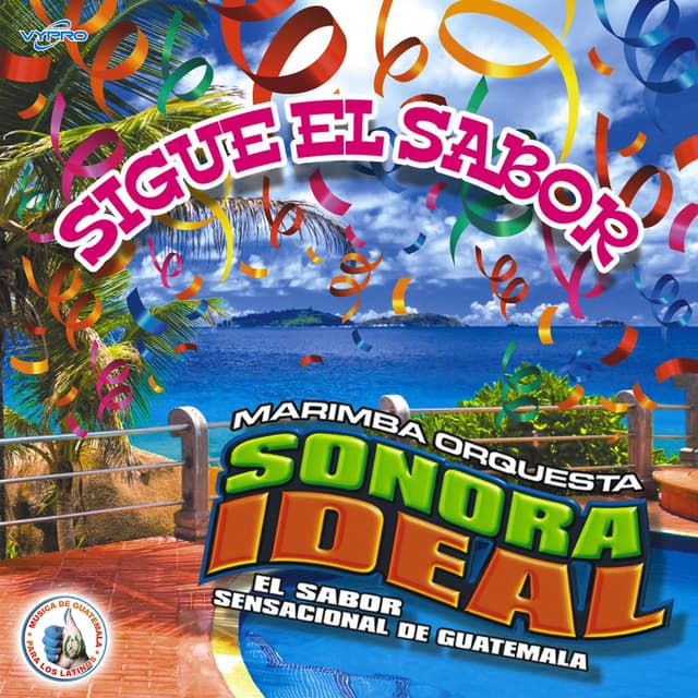 Album cover art for Sigue el Sabor. Música de Guatemala para los Latinos