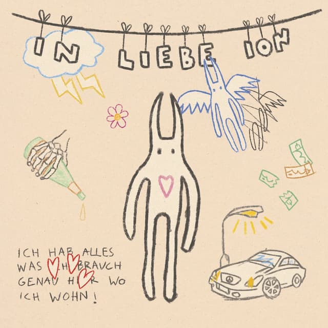 Album cover art for In Liebe, Ion