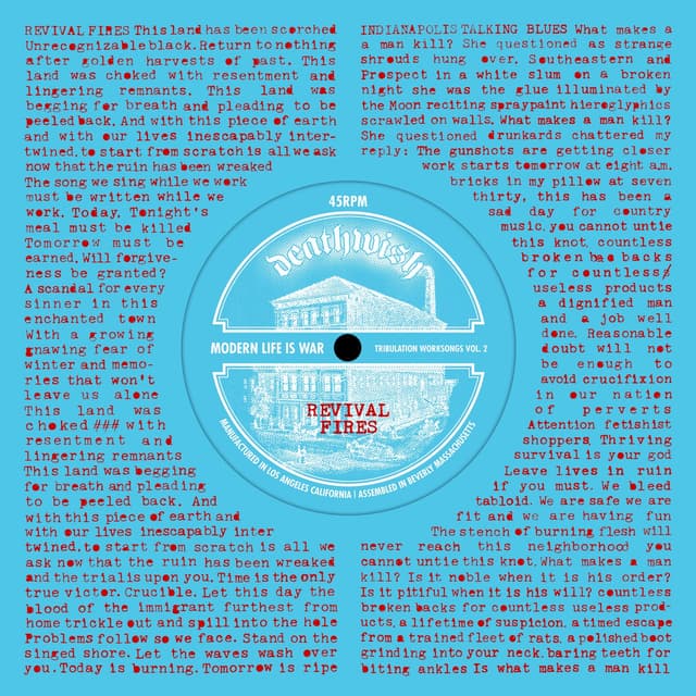 Album cover art for Tribulation Worksongs Vol. 2