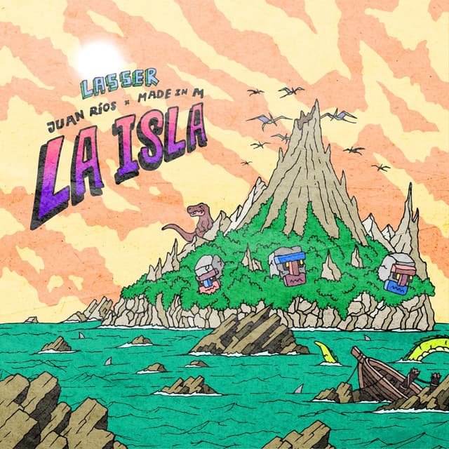 Album cover art for La isla