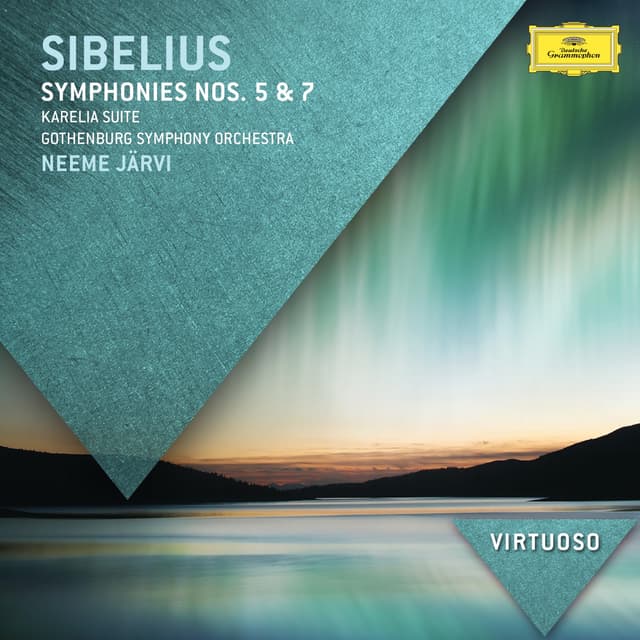 Album cover art for Sibelius: Symphonies Nos.5 & 7; Karelia Suite