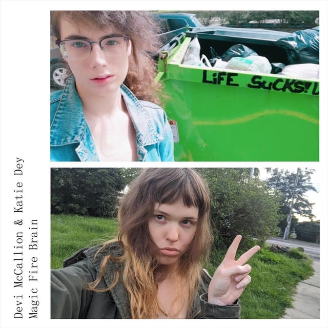 Album cover art for Magic Fire Brain