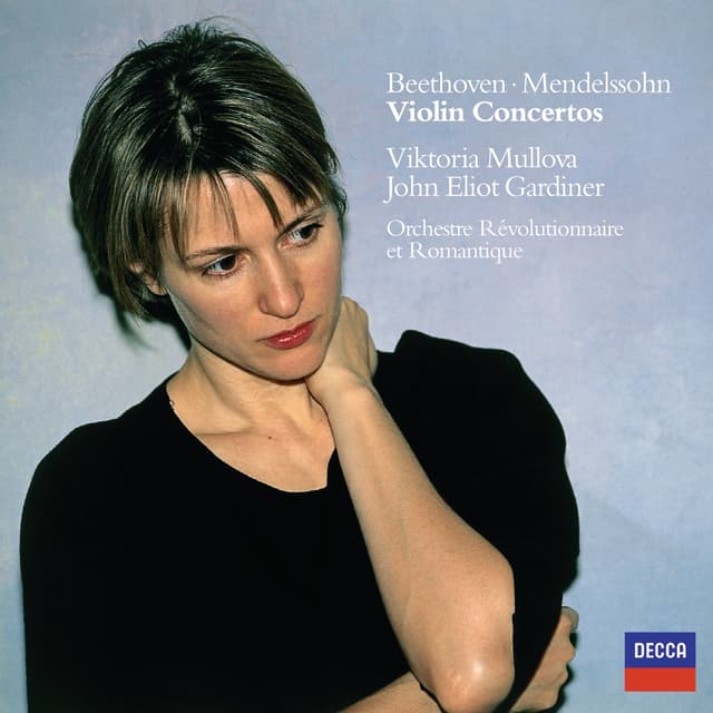 Album cover art for Beethoven - Mendelssohn: Violin Concertos