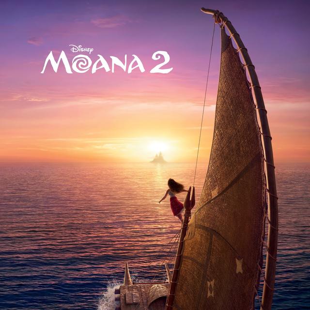Album cover art for Moana 2