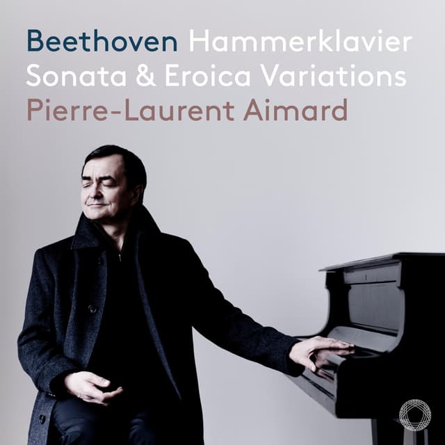 Album cover art for Beethoven: Hammerklavier Sonata, Op. 106 and Eroica Variations, Op. 35