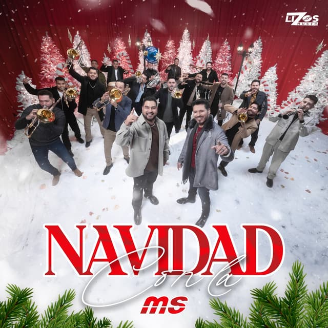 Album cover art for Navidad con la MS