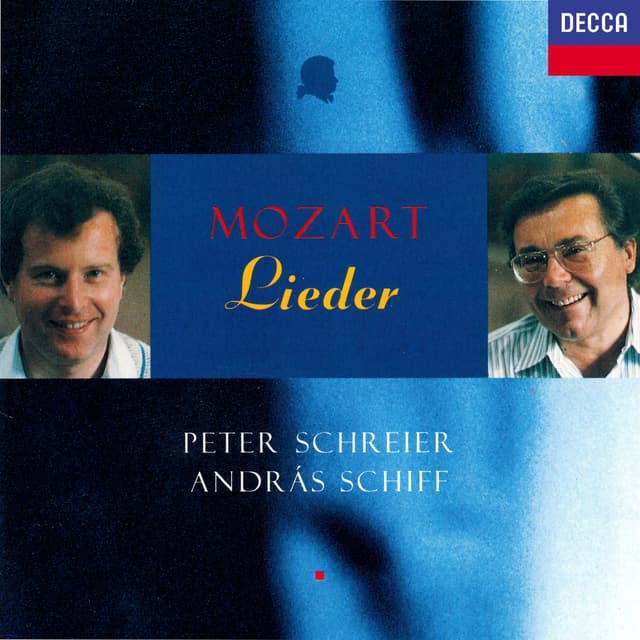 Album cover art for Mozart: Lieder