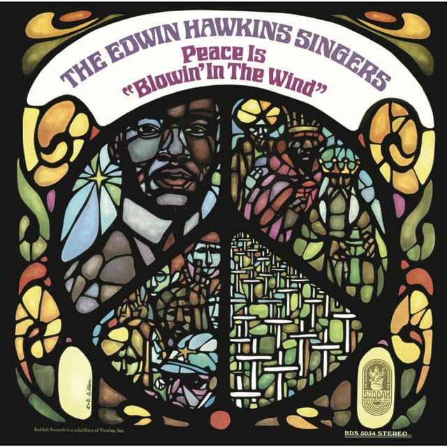 Album cover art for Peace Is "Blowin' in the Wind"