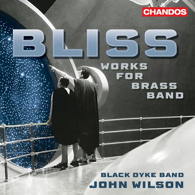 Album cover art for Bliss: Works for Brass Band