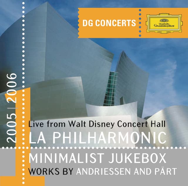 Album cover art for Andriessen: Racconto dall'Inferno; De Staat / Pärt: Tabula rasa