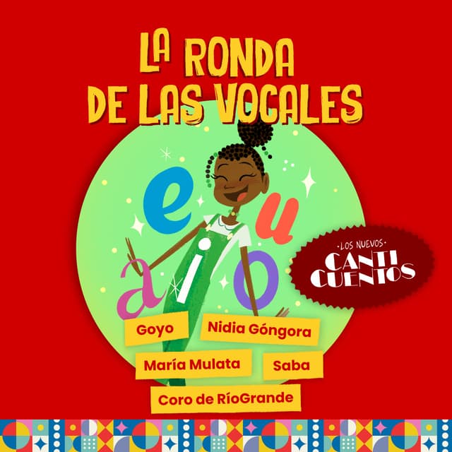 Album cover art for La Ronda de Las Vocales