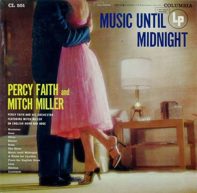 Album cover art for Music Until Midnight