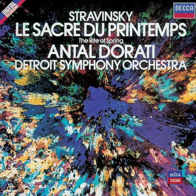 Album cover art for Stravinsky: Le Sacre du Printemps