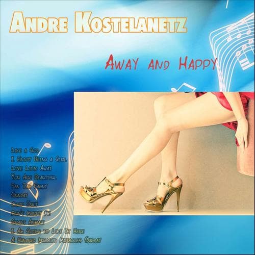 Album cover art for Away And Happy