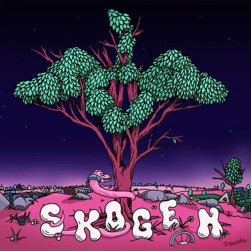 Album cover art for Skogen