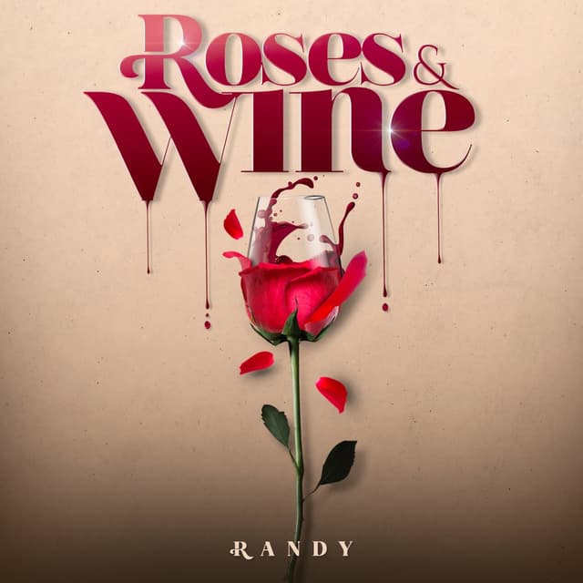 Album cover art for Roses & Wine