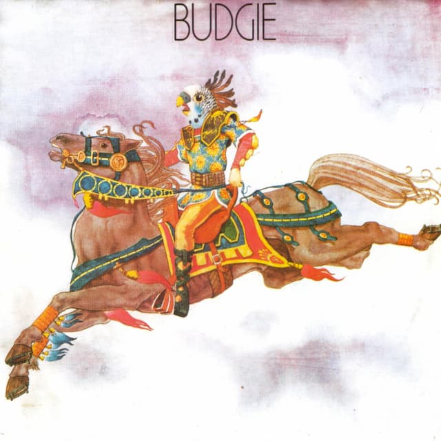 Album cover art for Budgie