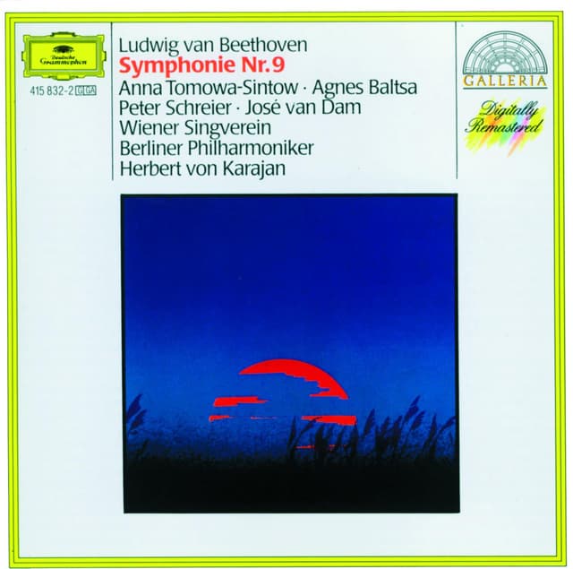 Album cover art for Beethoven: Symphony No.9