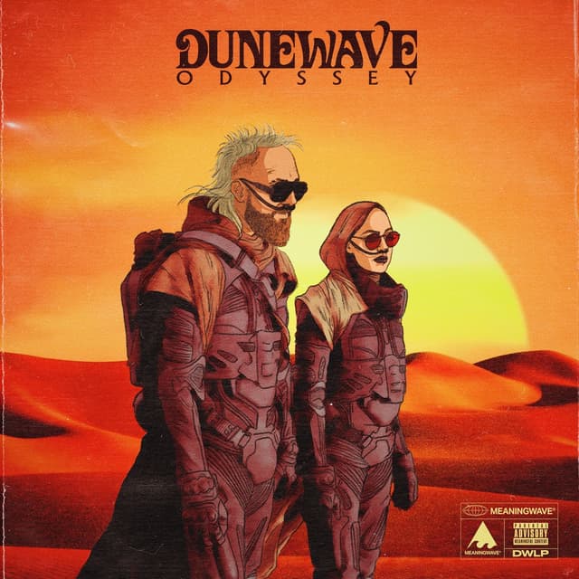 Album cover art for DUNEWAVE: ODYSSEY