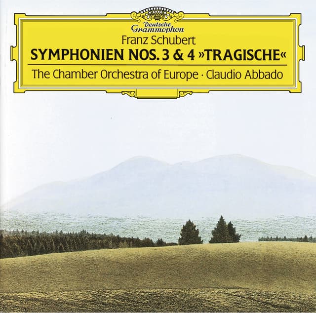 Album cover art for Schubert: Symphonies Nos.3 & 4 "Tragic" - CD 2