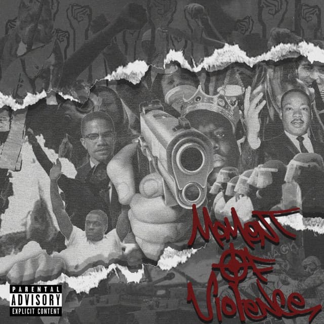 Album cover art for Moment of Violence