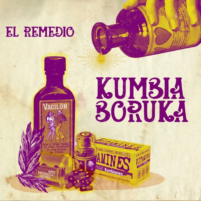 Album cover art for El Remedio