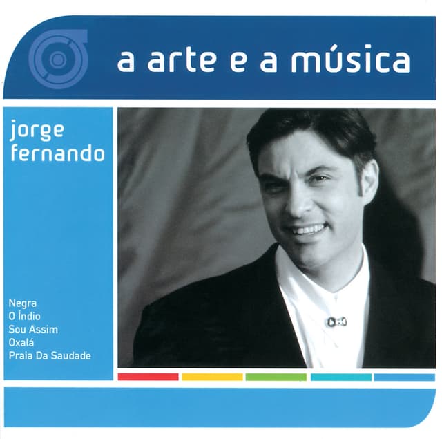 Album cover art for A Arte E A Música De Jorge Fernando