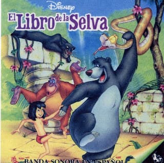 Album cover art for El libro de la selva