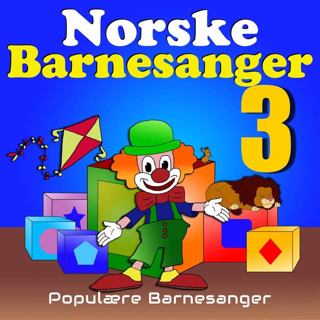 Album cover art for Norske Barnesanger, Vol. 3
