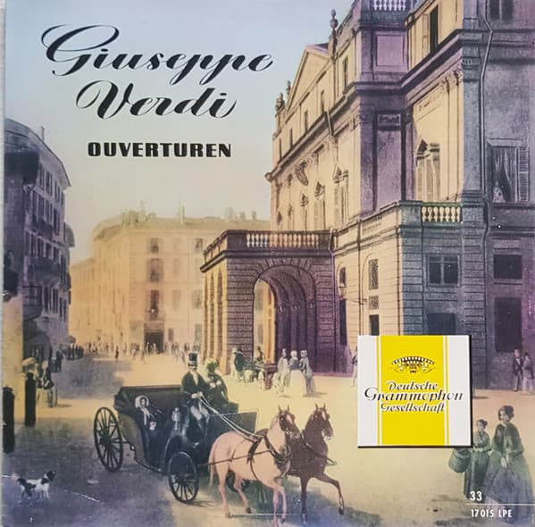 Album cover art for Verdi: Ouverturen