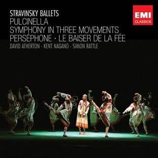 Album cover art for Stravinsky Ballets
