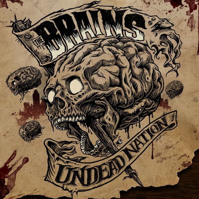 Album cover art for Undead Nation