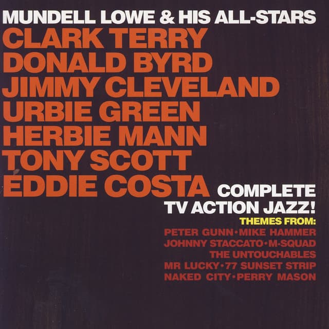 Album cover art for Complete TV Action Jazz