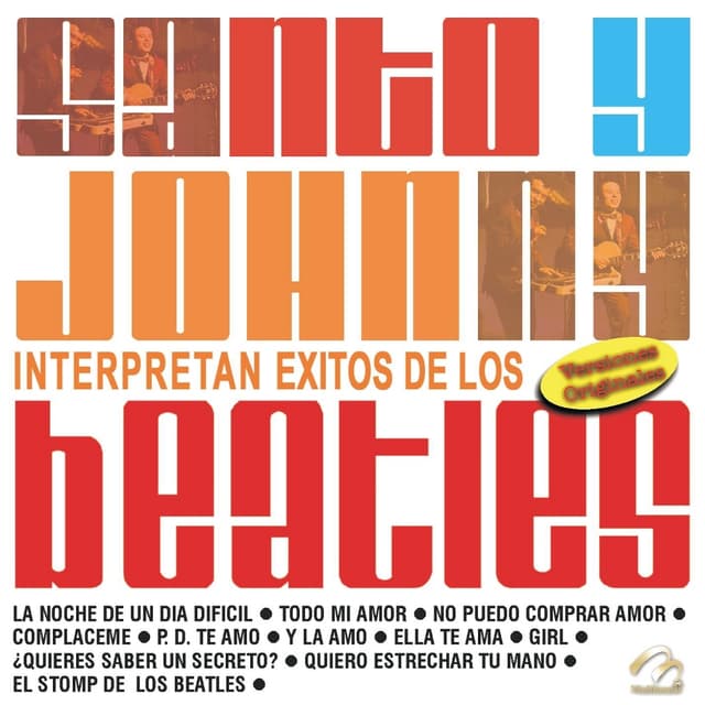 Album cover art for Santo & Johnny Interpret The Hits Of The Beatles (비틀즈 히트곡 컬렉션)