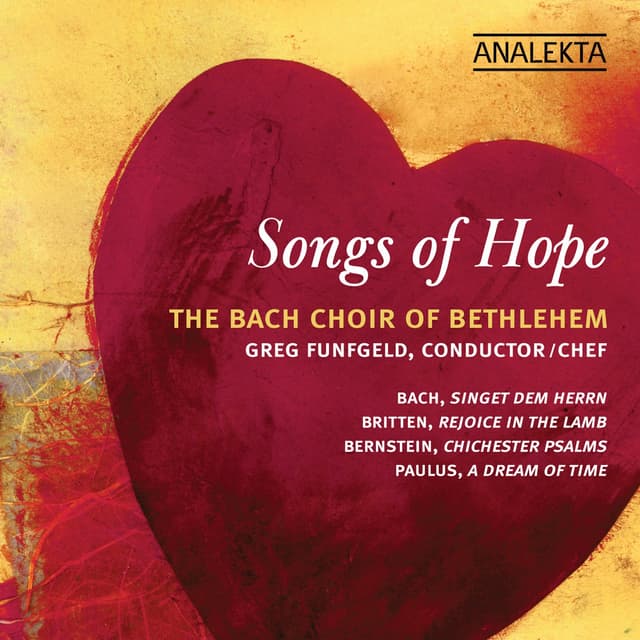 Album cover art for Songs Of Hope