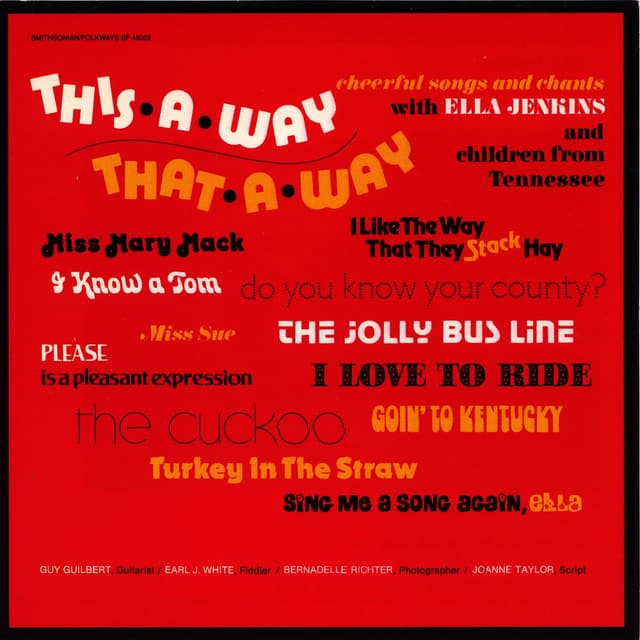 Album cover art for This-A-Way, That-A-Way