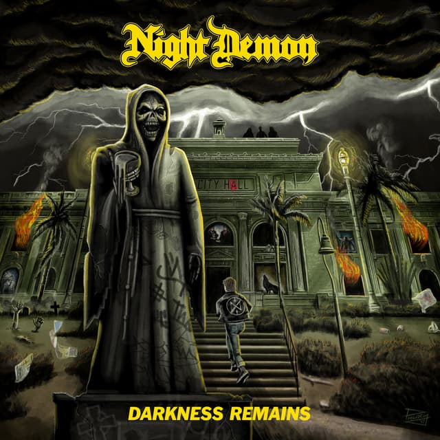 Album cover art for Darkness Remains