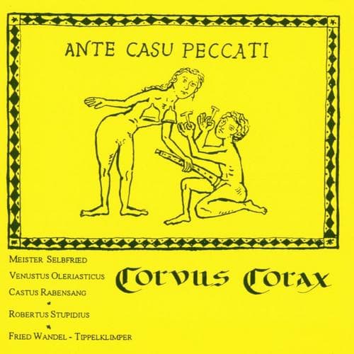 Album cover art for Ante Casu Peccati