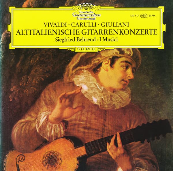 Album cover art for Vivaldi - Carulli - Giuliani: Guitar Concertos