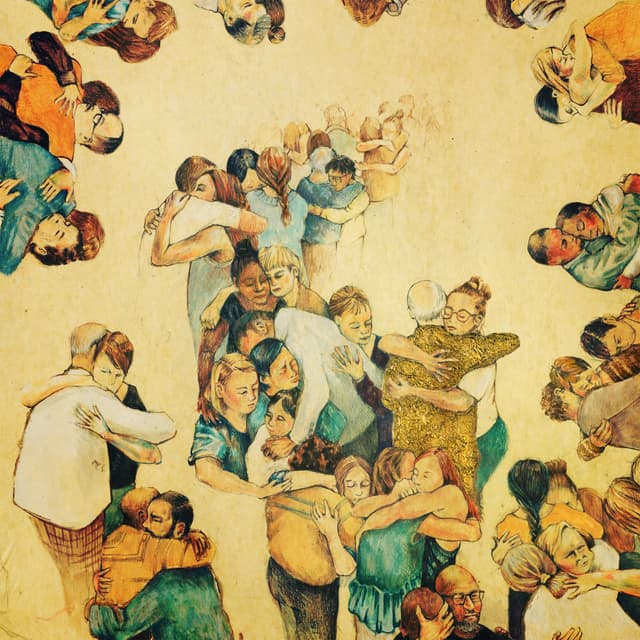 Album cover art for Living Thing