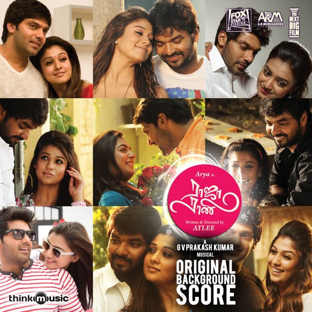 Album cover art for Raja Rani (Original Background Score)