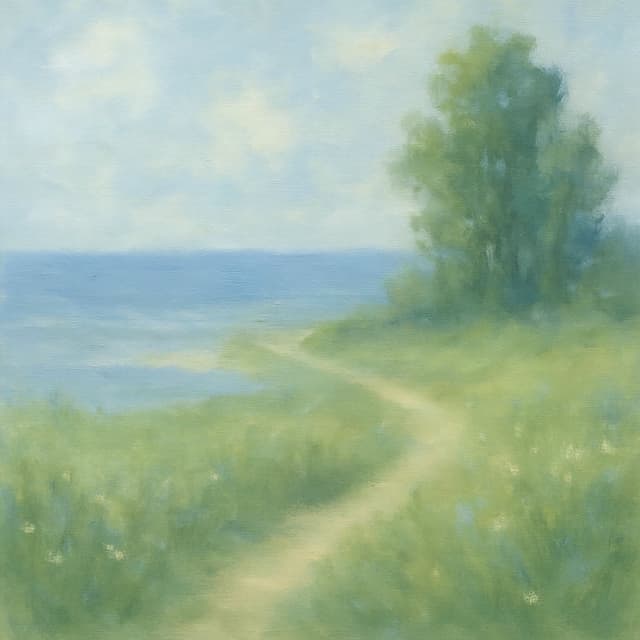 Album cover art for stay with the ocean, i'll find you