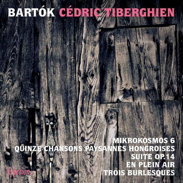 Album cover art for Bartók: Mikrokosmos VI & Other Piano Music