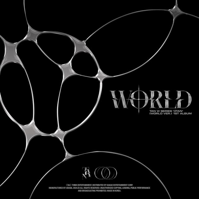 Album cover art for TAN W SERIES ‘3TAN’(WORLD Ver.)
