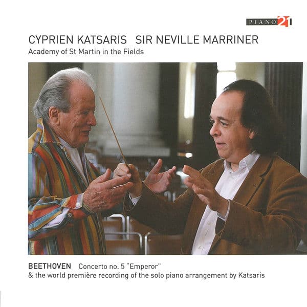 Album cover art for Beethoven: Concerto No. 5 "Emperor"