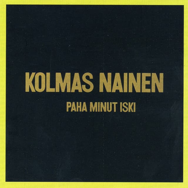 Album cover art for Paha Minut Iski