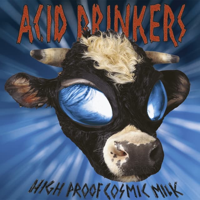 Album cover art for High Proof Cosmic Milk