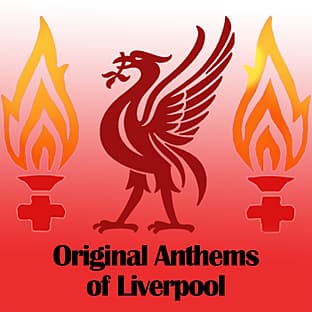 Album cover art for Original Anthems Of Liverpool