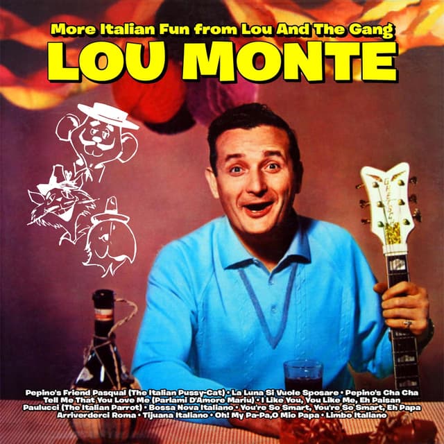 Album cover art for More Italian Fun Songs from Lou & the Gang